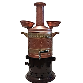 Bakır Semaver Odunlu 5 litre