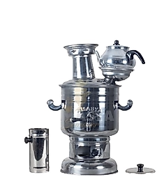 Amasya Krom Semaver Demlik dahil