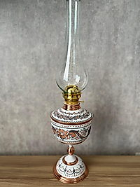 Gaz Lambası Erzincan İşlemeli Büyük Boy