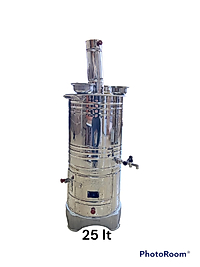 Krom Çelik 25 litre semaver