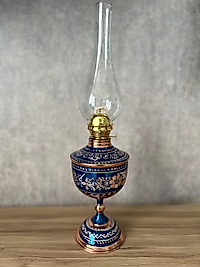 Gaz Lambası Erzincan İşlemeli Büyük Boy