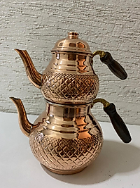 Bakır Çaydanlık Takımı