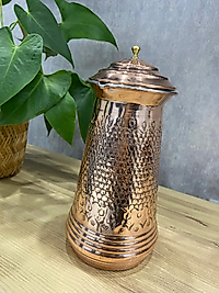 Bakır İşlemeli Sürahi