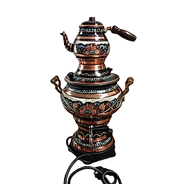 Bakır Elektrikli Semaver