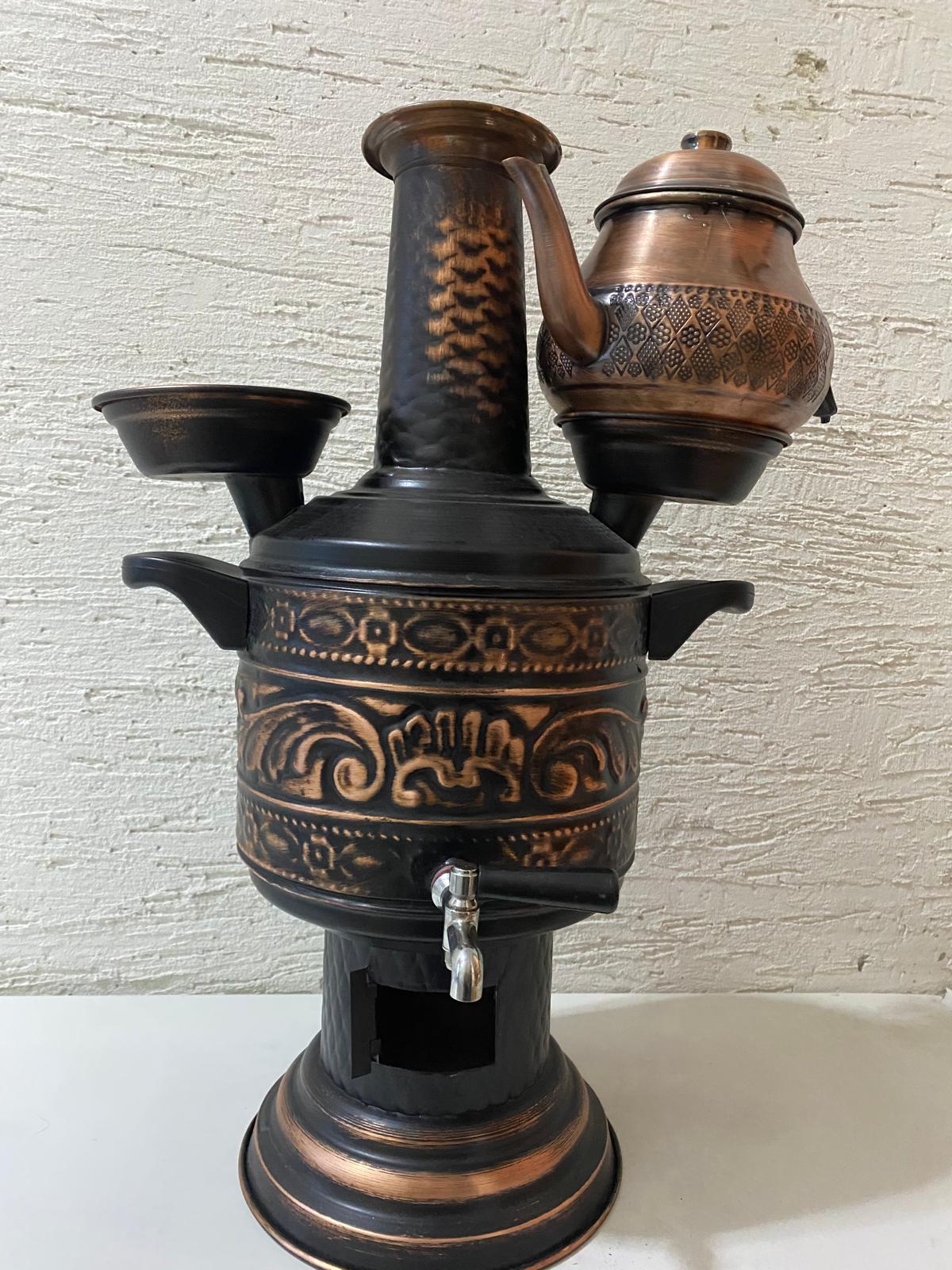 Eskitme Bakır Semaver