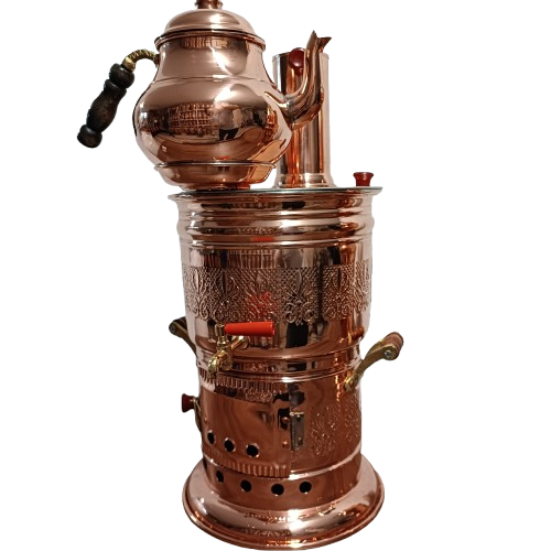 Bakır Semaver Antep İşi 6 litre