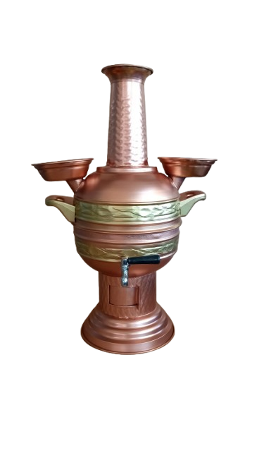 Bakır Semaver 5 Lt Karpuz model