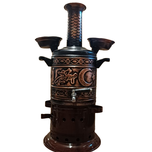 Eskitme Bakır Semaver Sobalı 5 litre