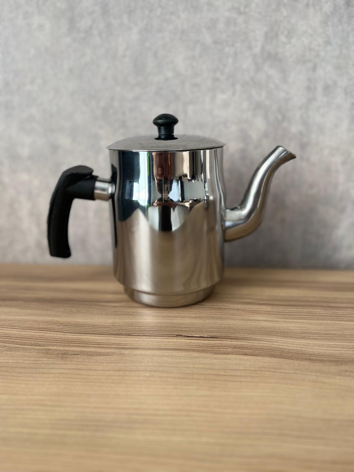 Kahveci Demliği Krom Çelik 4 Numara 2 Litre